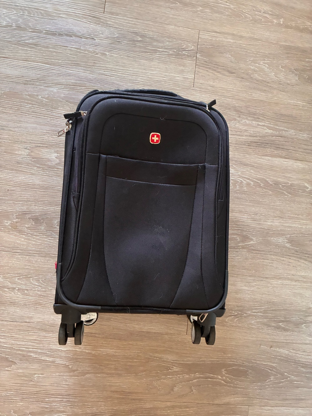 Black SwissGear CARRY ON Travel Carry Bag